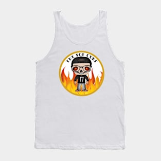 Halloween Funko logo Tank Top